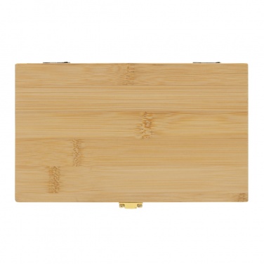 Logotrade promotional giveaway image of: Carvine 21 pcs bamboo tool set